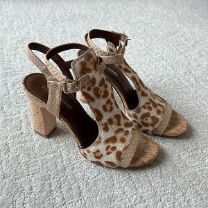 Donald Pliner- Leopard Print Heels 7.5
